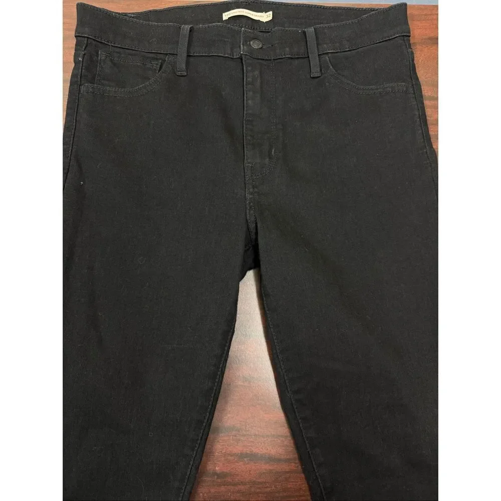 Levi’s Black 720 High Rise Super Skinny Jeans Size 32